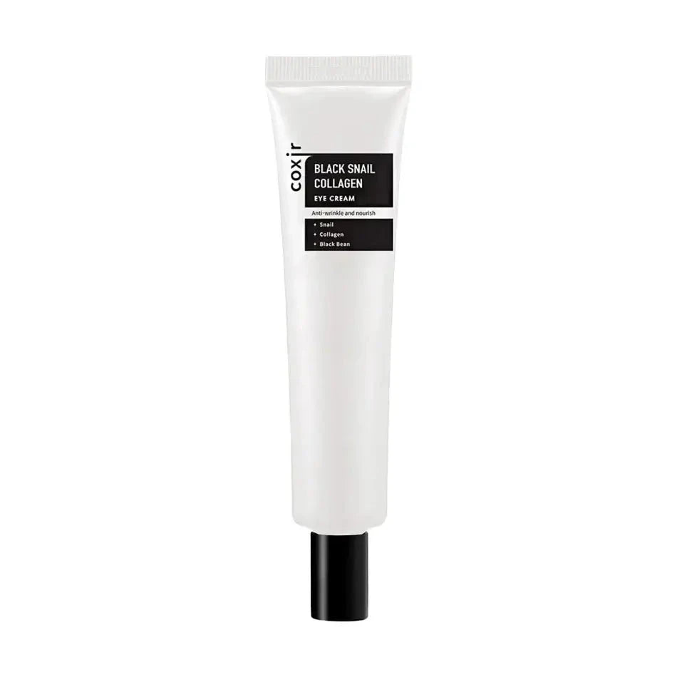 Krēms ādai ap acīm ar kolagēnu un melno gliemežu ekstraktu COXIR Black Snail Collagen Eye Cream