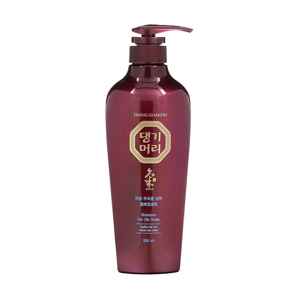 Atvēsinošs šampūns taukainai galvas ādai Daeng Gi Meo Ri Ki Gold Shampoo For Oily Scalp