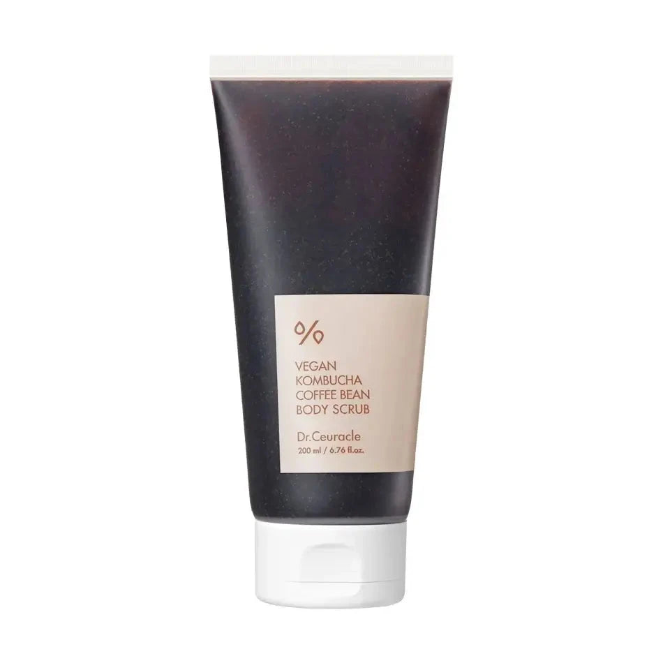 Vegāniskais kofeīna skurbis ķermenim Dr.Ceuracle Vegan Kombucha Coffee Bean Body Scrub
