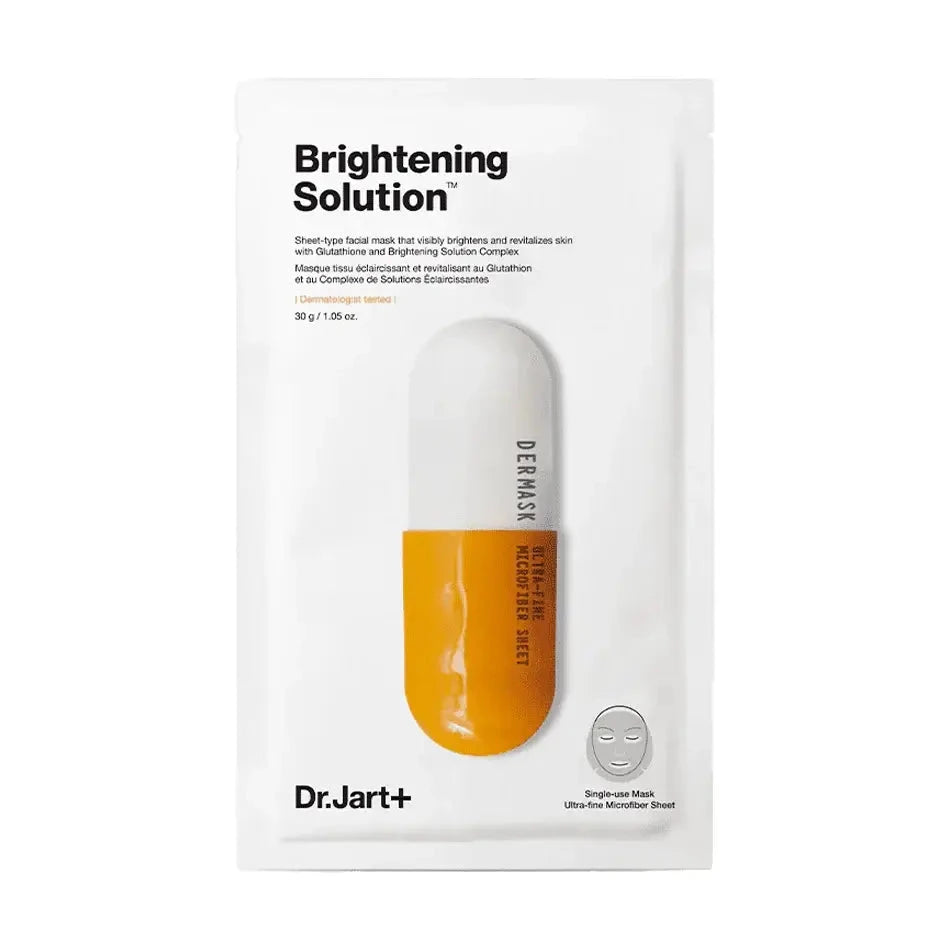 Izgaismojoša sejas maska ar glutationu Dr. Jart+ Brightening Solution