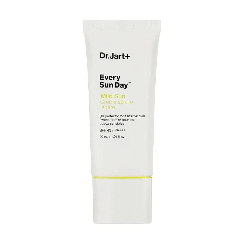 Maigs sauļošanās krēms priekš jutīgai ādai Dr. Jart+ Every Sun Day Mild Sun