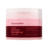 EQQUALBERRY Collagen Pore-Tight Up Gel Toner Pads