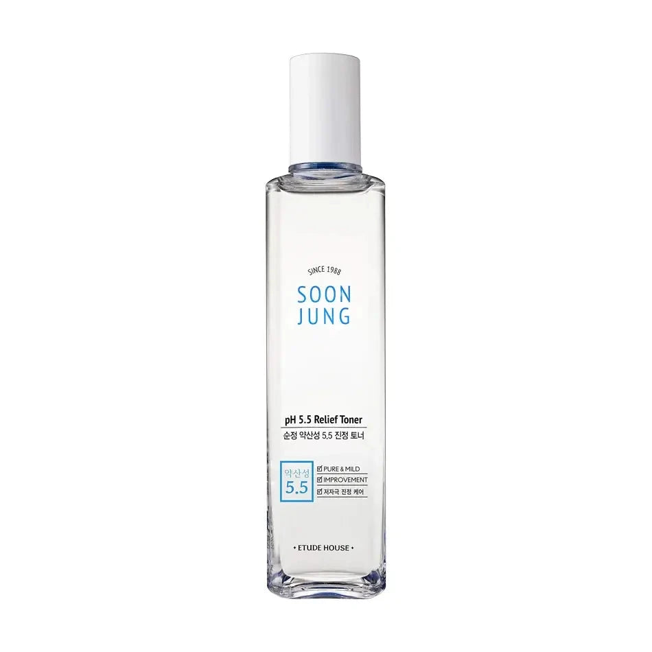 Atvēsinošs hipoalerģisks toniks Etude House SoonJung pH 5.5 Relief Toner