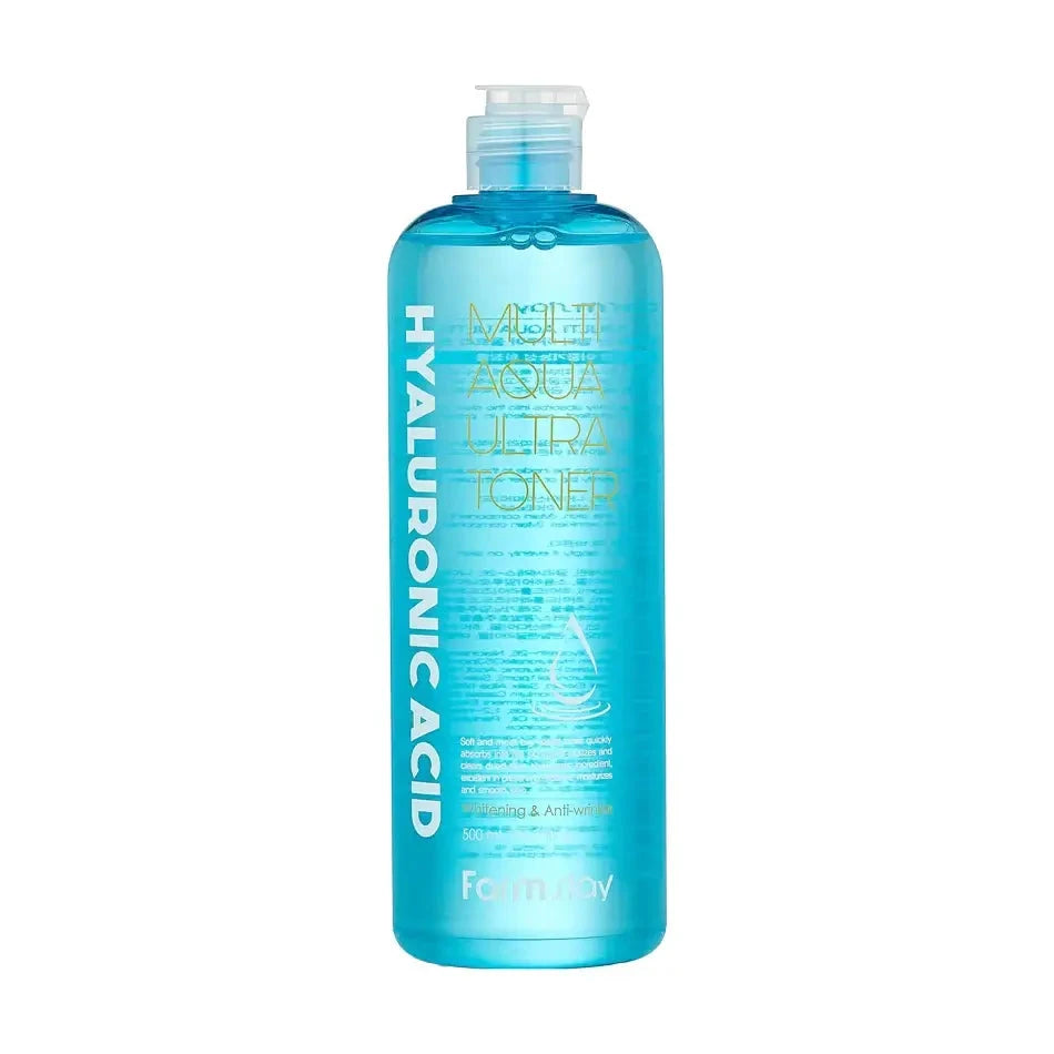 Toniks priekš sejas ar hialuronskābi FarmStay Hyaluronic Acid Multi Aqua Ultra Toner