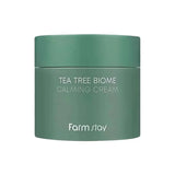 Nomierinošs krēms ar tējas koka ekstraktu FarmStay Tea Tree Biome Calming Cream