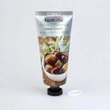 Mitrinošs roku krēms ar olīvu ekstraktu FarmStay Visible Difference Hand Cream Olive
