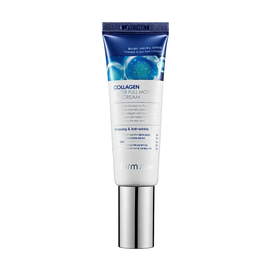 Mitrinošs acu krēms ar kolagēnu Farmstay Collagen Water Full Moist Eye Cream