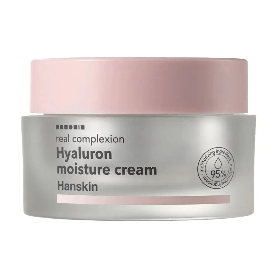 Mitrinošais krēms ar hialuronskābi HANSKIN Real Complexion Hyaluron Moisture Cream