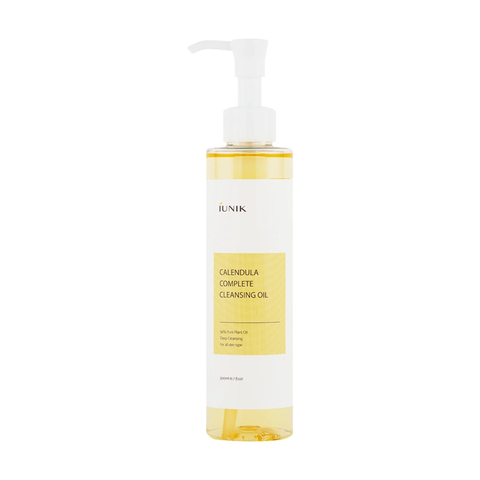 Nomierinoša hidrofīlā eļļa ar kliņģerītēm iUnik Calendula Complete Cleansing Oil