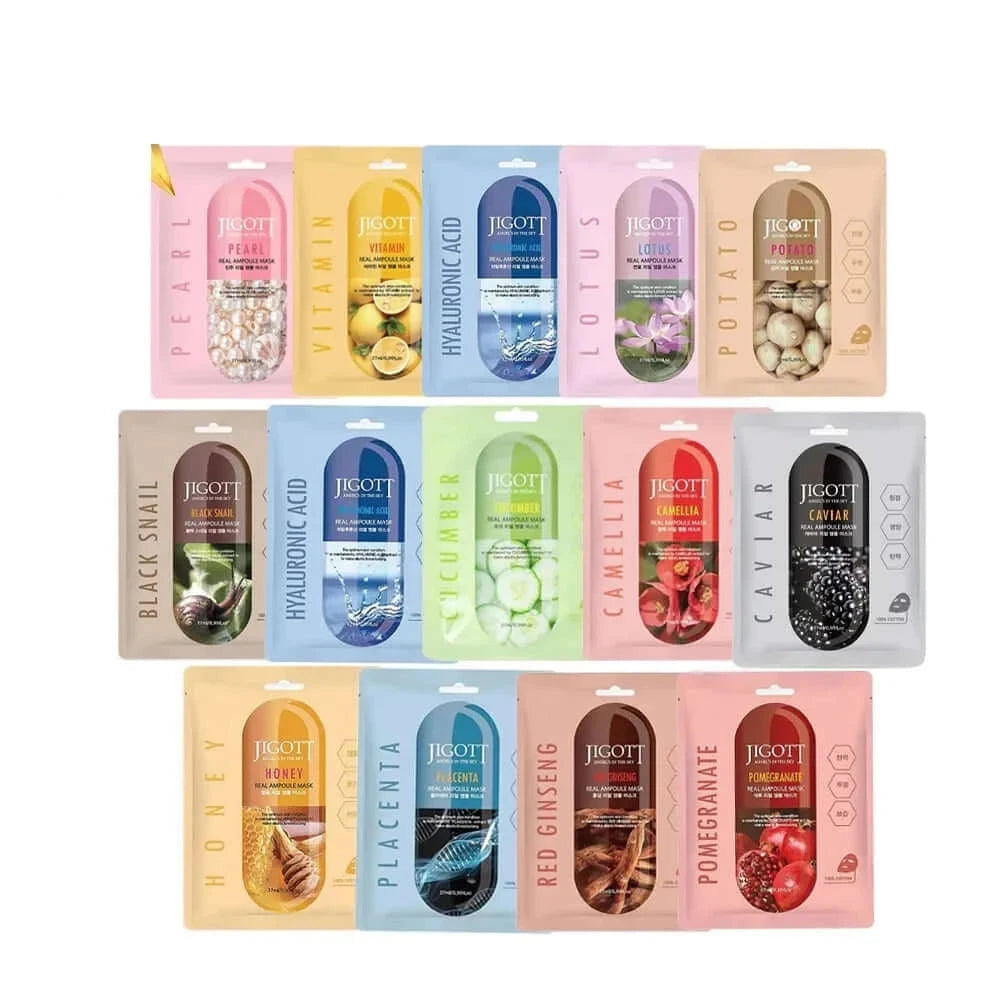 Auduma maskas Jigott Real Ampoule Mask