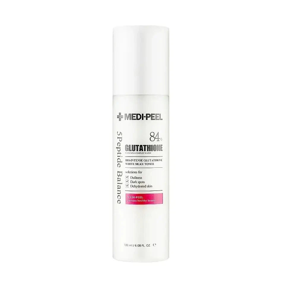 Balinošs toniks ar glutationu MEDI-PEEL Bio-Intense Glutathione White Silky Toner