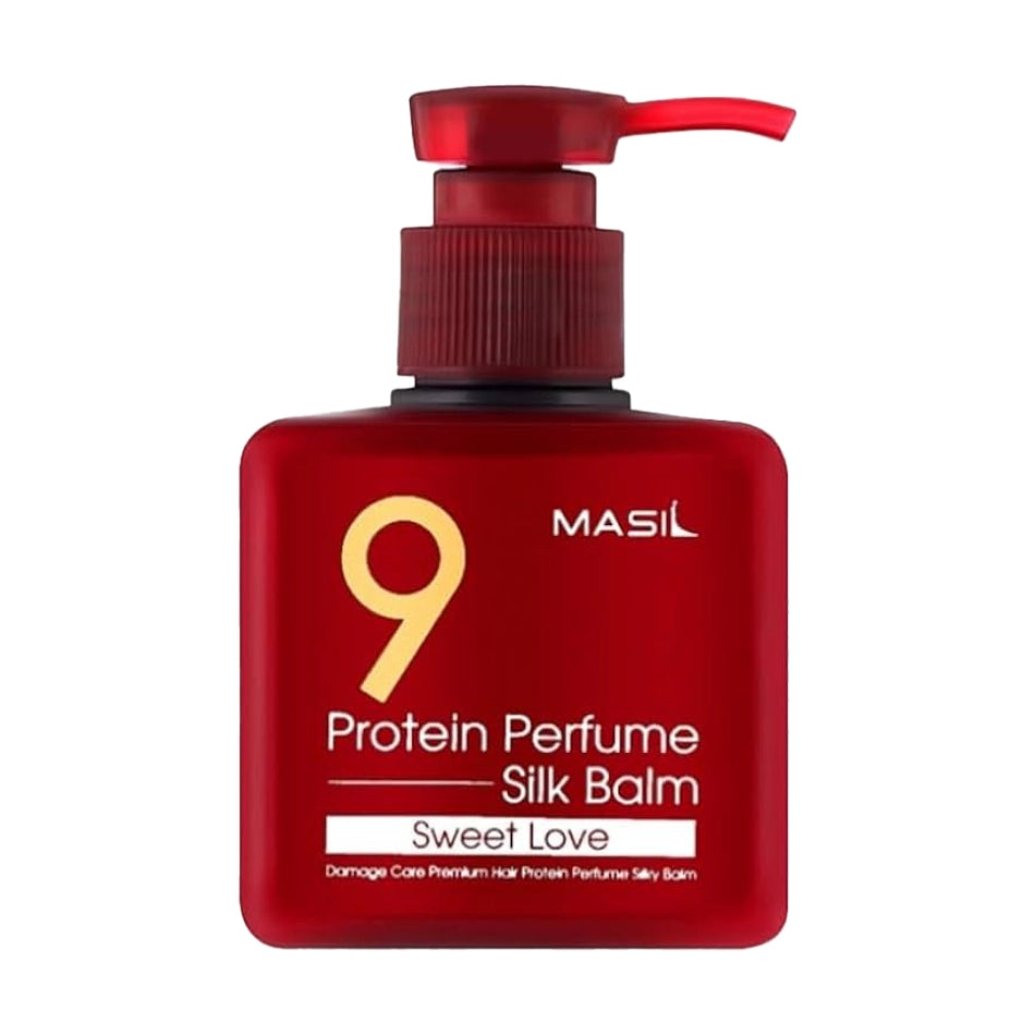 Nenoskalojams proteīna balzams matiem Masil 9 Protein Perfume Silk Balm Sweet Love