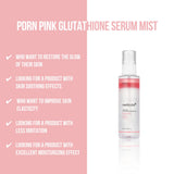 Serums-izsmidzināmais līdzeklis mirdzuma piešķiršanai ādai Medicube PDRN Pink Glutathione Serum Mist