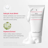 Attīrošās putas sejas ādai Medicube Red Foam Cleanser