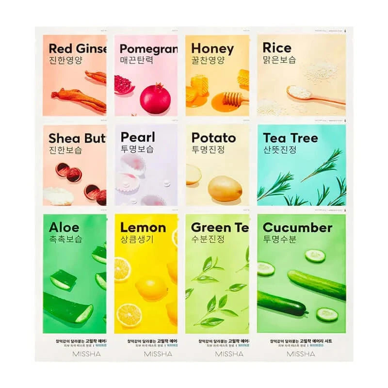 Auduma maskas Missha Airy Fit Sheet Mask