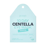 Ādu nomierinoši hidrogela spilventiņi Petitfee 10 Day Centella Eye Masks Soothing