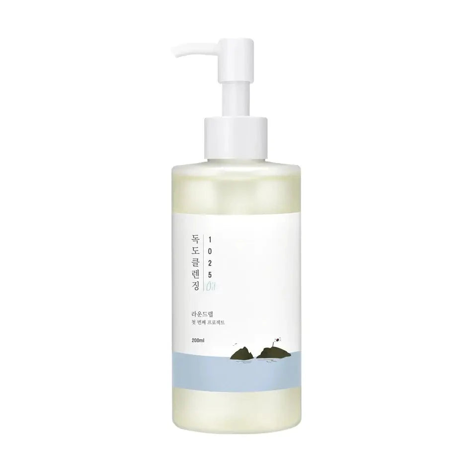 Gaisīga hidrofīlā eļļa ar jūras ūdeni Round Lab 1025 Dokdo Cleansing Oil