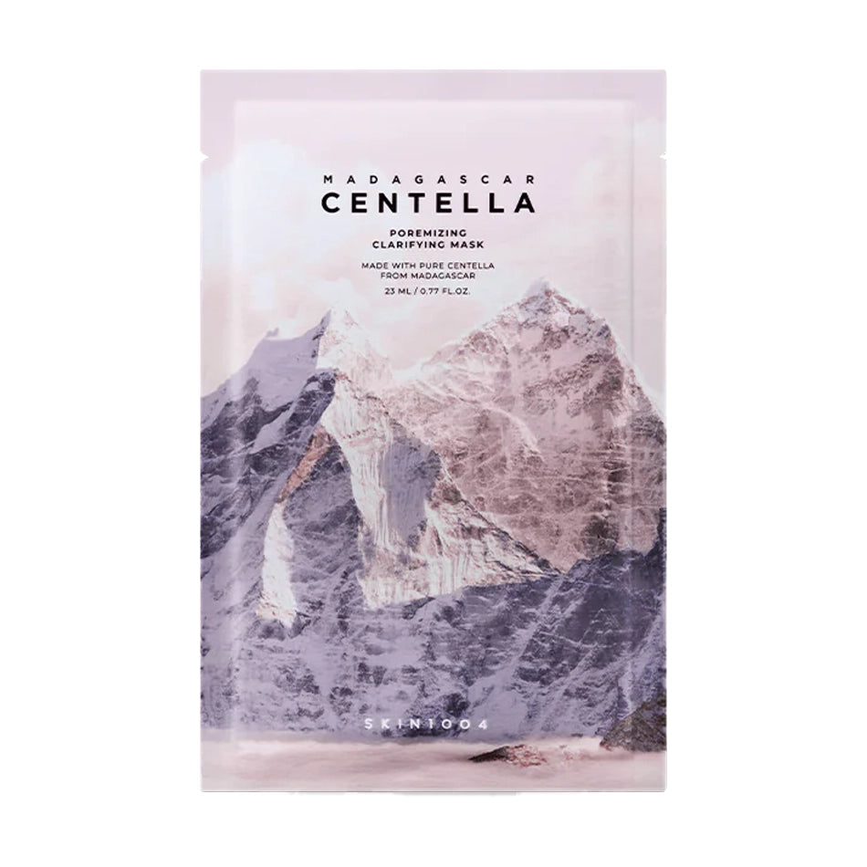 Auduma maska poru sašaurināšanai SKIN1004 Madagascar Centella Poremizing Clarifying Mask