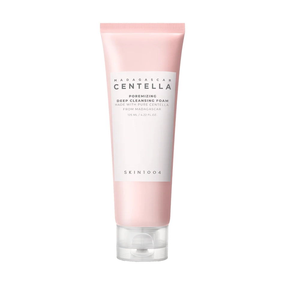 Dziļi attīrošas putiņas poru sašaurināšanai SKIN1004 Madagascar Centella Poremizing Deep Cleansing Foam