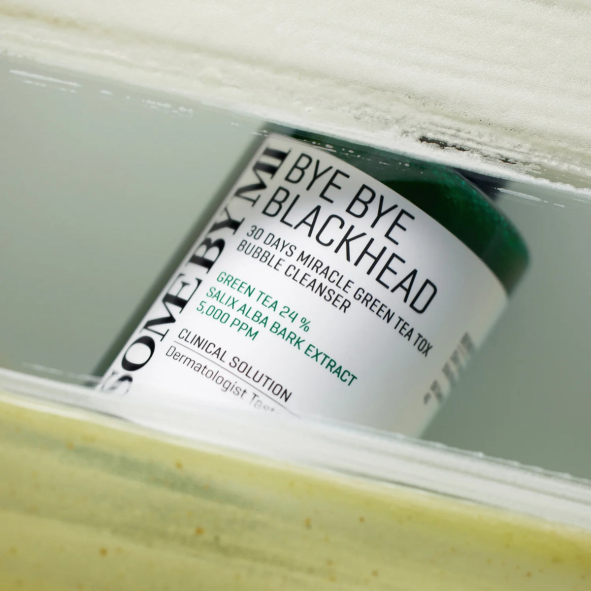 Skābekļa attīrošs līdzeklis pret melnajiem punktiem Some By Mi Bye Bye Blackhead Bubble Cleanser