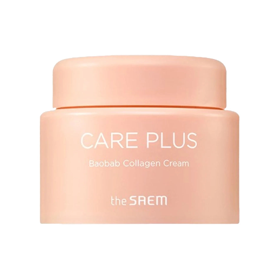 Mitrinošs kolagēna krēms sejai ar baobaba ekstraktu The Saem Care Plus Baobab Collagen Cream
