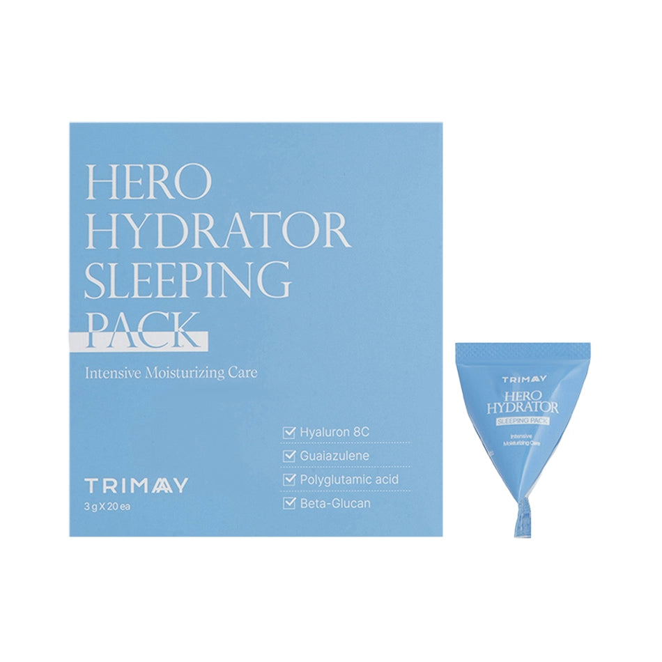 Mitrinoša nakts maska ar beta glikānu Trimay Hero Hydrator Sleeping Pack