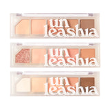 Kompakta miesaskrāsas acu ēnu palete Unleashia Mood Shower Face Palette