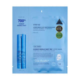 Mitrinoša divpakāpju maska ar mikroadatām VT Cosmetics Hydrop Reedle Shot 700hL 2-Step Mask
