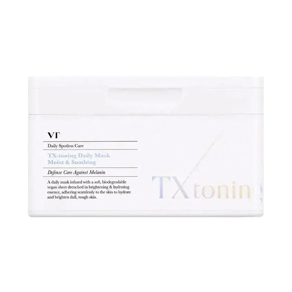 Balinošu auduma masku komplekts VT Cosmetics TX-Toning Daily Masks
