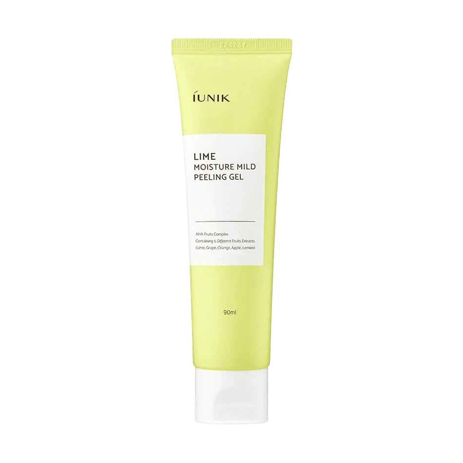 Maigs pīlings-gels ar AHA skābēm iUnik Lime Moisture Mild Peeling Gel