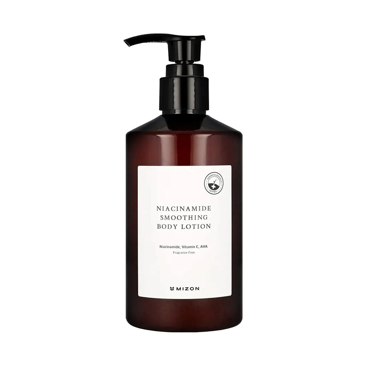 Losjons ķermenim ar niacinamīdu pigmentācijas plankumu novēršanai Mizon Niacinamide Smoothing Body Lotion