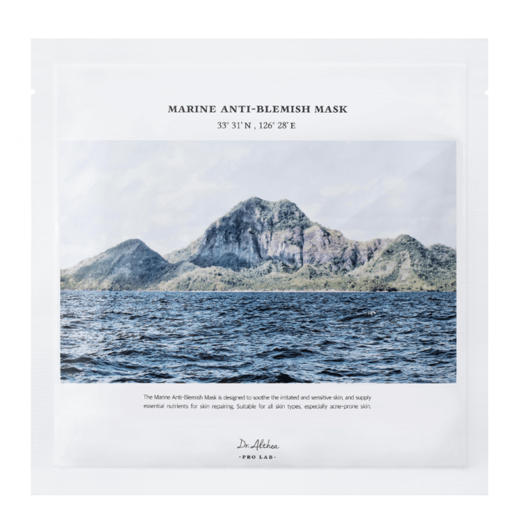 Pretnovecošanās maska iekaisumu novēršanai Dr. Althea Pro Lab Marine Anti-Blemish Mask