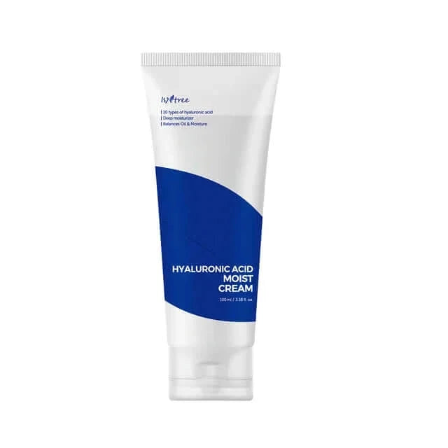 Krēms dziļai ādas mitrināšanai ar hialuronskābe IsNtree Hyaluronic Acid Moist Cream