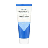 Attīrošas mitrinošas putas sejai Jigott Vita Solution 12 Moisture Foam Cleansing