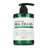 Daudzfunkcionāls nomierinošs gels ar skābēm Some By Mi AHA BHA PHA Real Cica 92% Cool Calming Soothing Gel